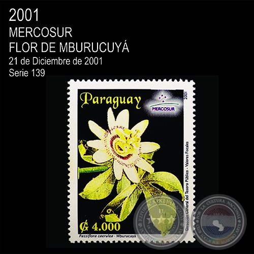 MERCOSUR 2001 (AÑO 2001 - SERIE 12)